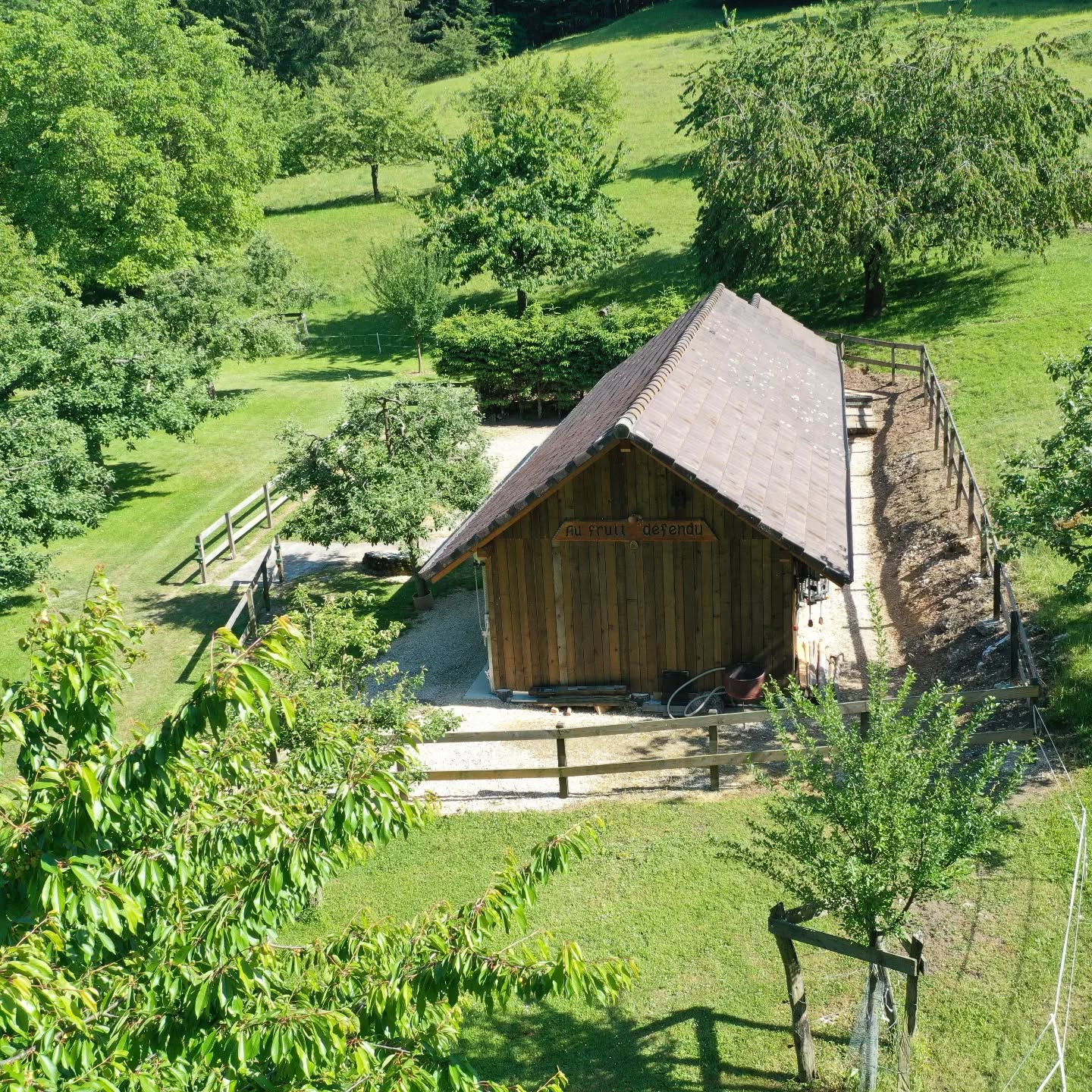 Le chalet Au Fruit D&eacute;fendu